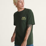 Polera M/C Hombre Vans Hov Verde Vans
