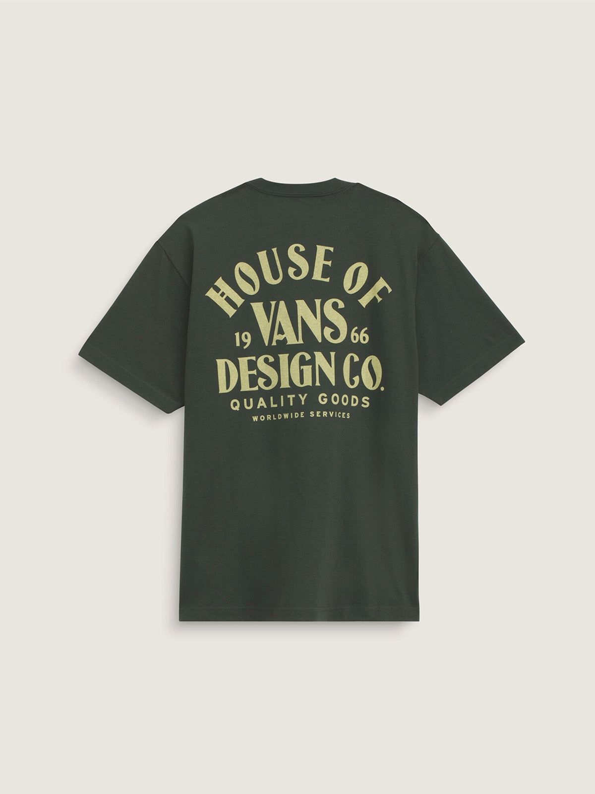 Polera M/C Hombre Vans Hov Verde Vans
