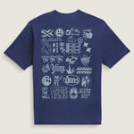 Polera M/C Hombre Mixed Lot Azul Vans