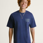 Polera M/C Hombre Mixed Lot Azul Vans