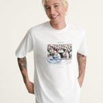 Polera M/C Hombre Style Tips Blanco Vans