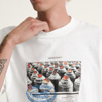 Polera M/C Hombre Style Tips Blanco Vans