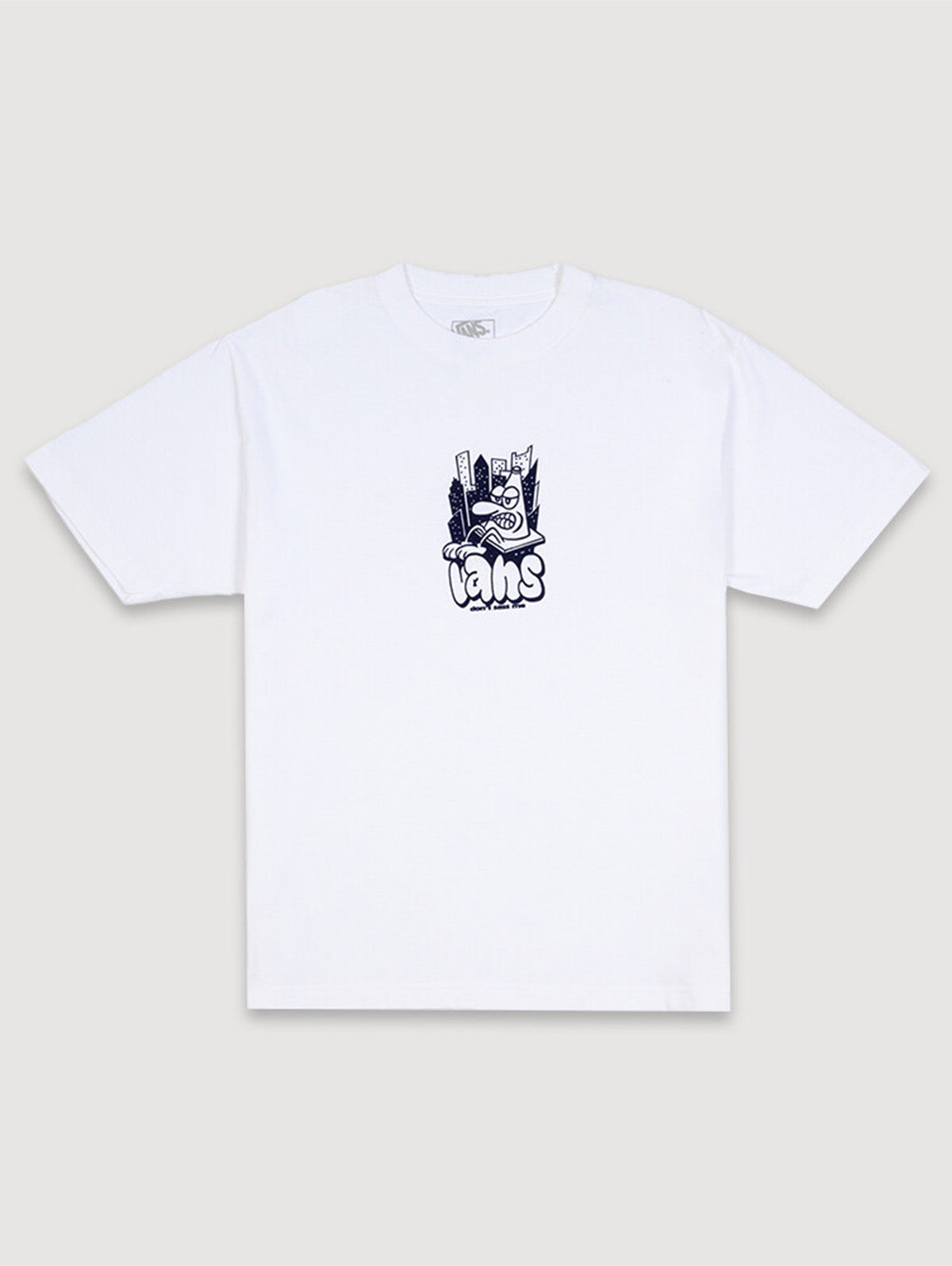 Polera M/C Hombre Traffic Cone Blanco Vans