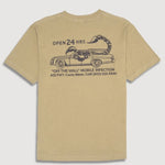 Polera M/C Hombre Sting Wagon Verde Vans