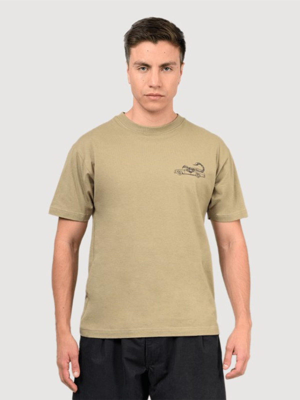 Polera M/C Hombre Sting Wagon Verde Vans