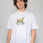 Polera M/C Hombre Litter Blanco Vans