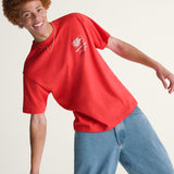 Polera M/C Hombre Stacked Hi Tee Rojo Vans