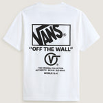 Polera M/C Hombre Stacked Hi Tee Blanco Vans