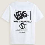 Polera M/C Hombre Stacked Hi Tee Blanco Vans