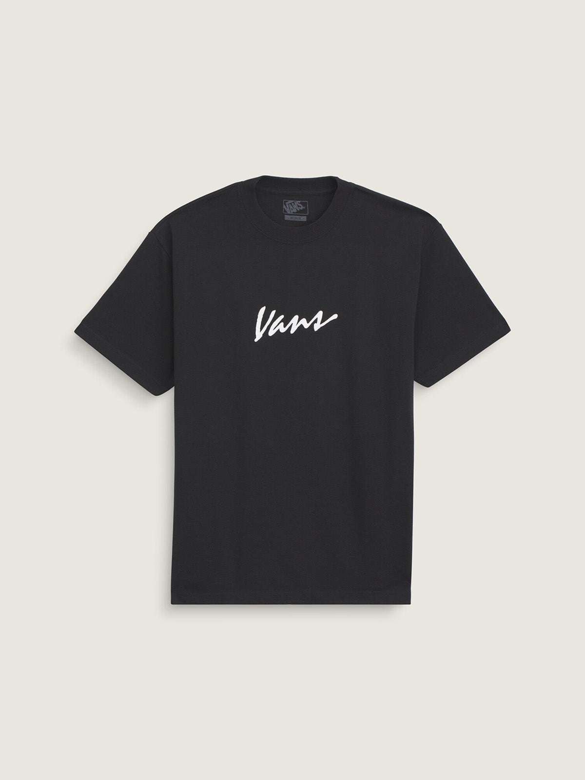 Polera M/C Hombre Classic Script Blanco Vans