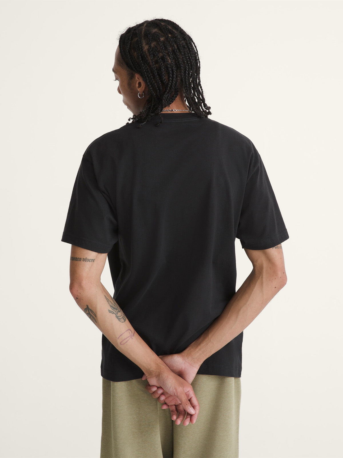 Polera M/C Hombre Classic Script Blanco Vans