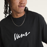 Polera M/C Hombre Classic Script Blanco Vans