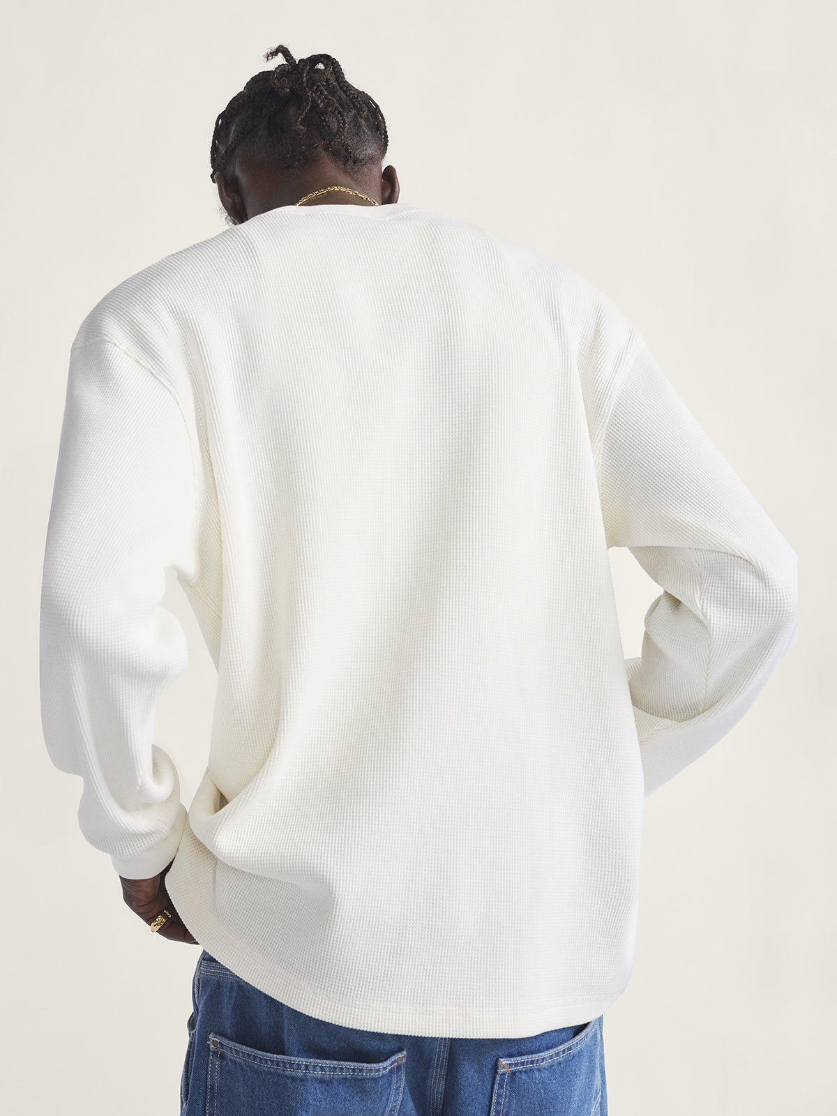 Suéter Hombre Premium Thermal Blanco Vans