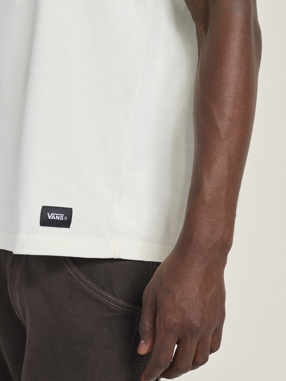 Polera M/C Hombre Premium Blanco Vans