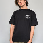 Polera M/C Hombre Circle Bones Negro Vans