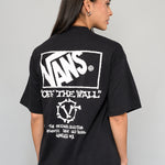 Polera M/C Hombre Circle Bones Negro Vans