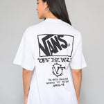 Polera M/C Hombre Circle Bones Blanco Vans