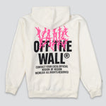 Poleron Hombre Metal Wall Full Zip Blanco Vans