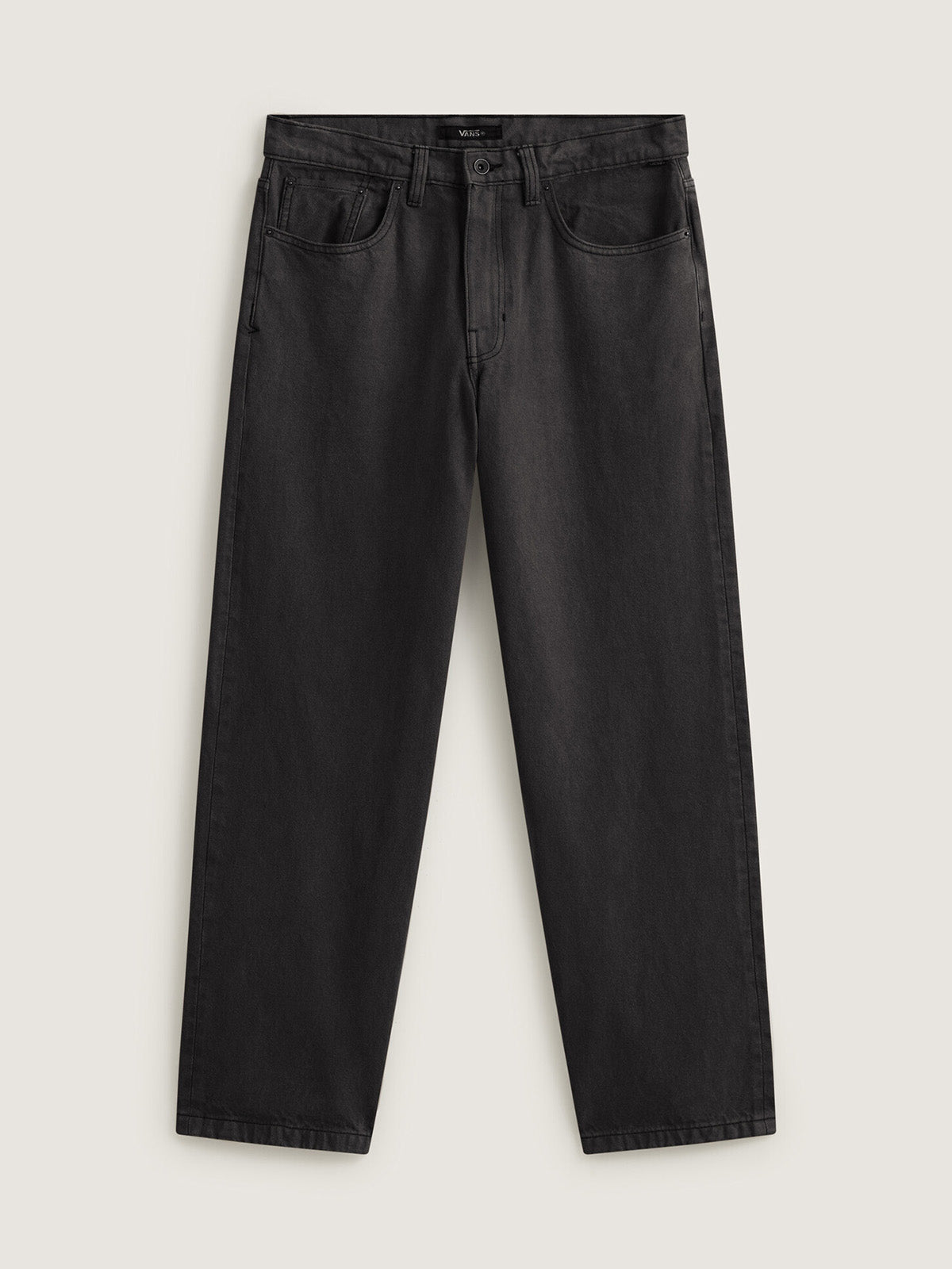 Pantalón Hombre Check-5 Loose Denim  Negro