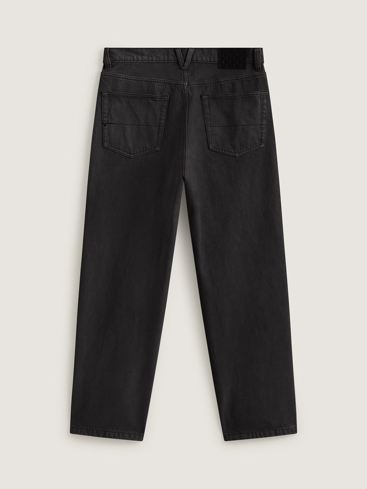 Pantalón Hombre Check-5 Loose Denim  Negro