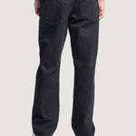 Pantalón Hombre Check-5 Loose Denim  Negro