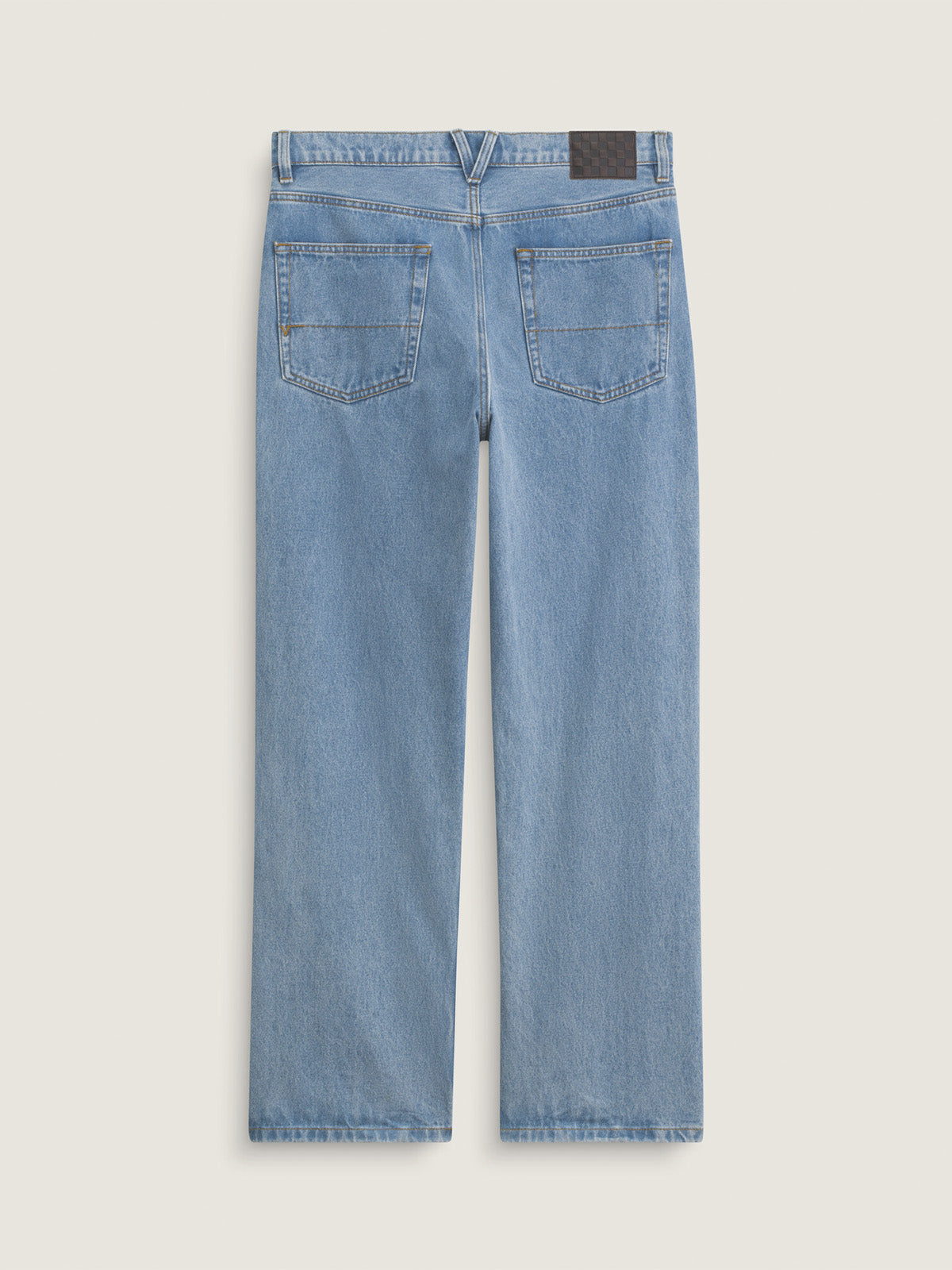 Pantalón Hombre Check-5 Loose Denim  Azul