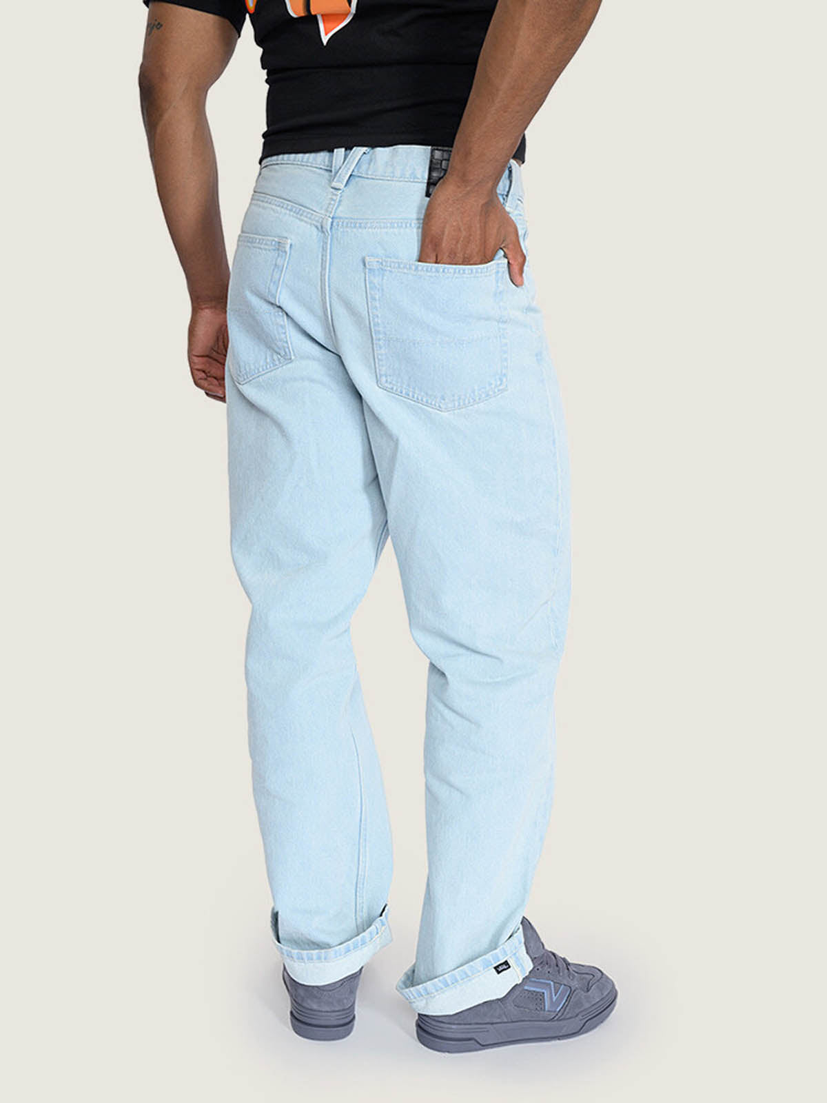 Pantalon Hombre Check-5 Loose Denim  Celeste Vans
