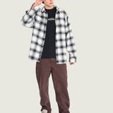 Pantalon Hombre Check-5 Loose Denim  Café Vans