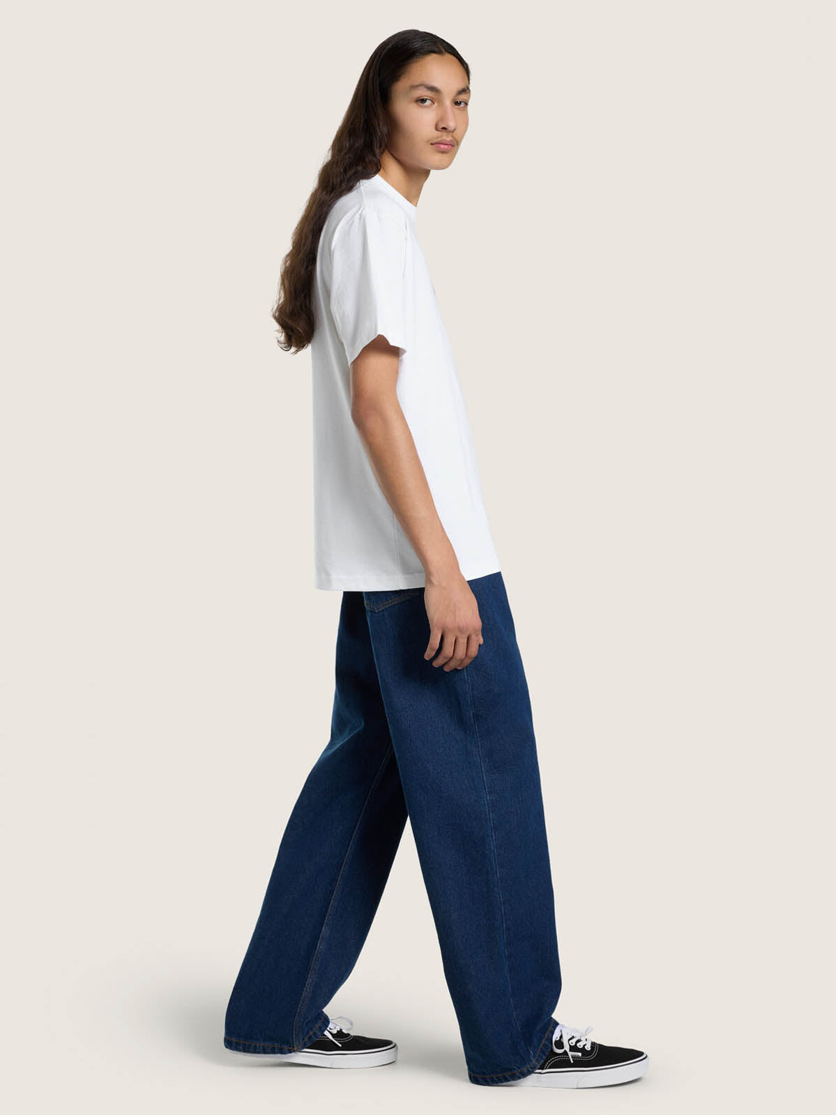 Pantalon Hombre Check-5 Loose Denim  Azul Vans