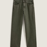 Pantalón Vans Check-5 Loose Denim verde oliva, vista frontal