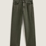 Pantalón Vans Check-5 Loose Denim verde oliva, vista frontal