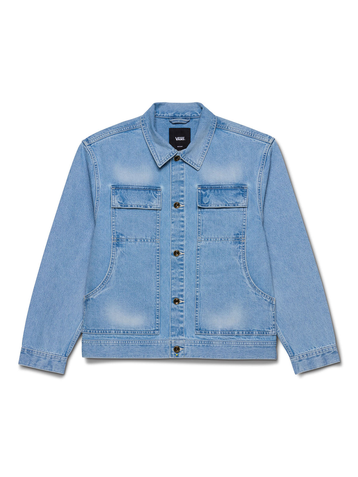 Chaqueta Hombre Premium Mcavoy Trucker Celeste Vans