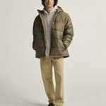 Chaqueta Hombre Mte Hillgate Puffer Gris Vans