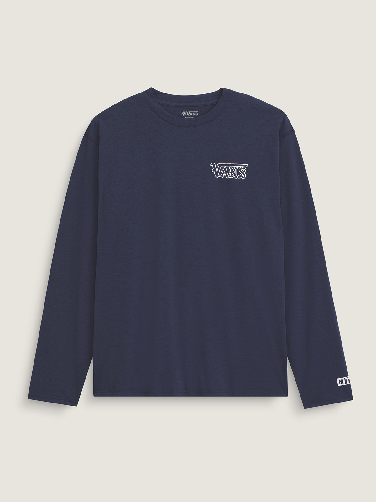Sweater Hombre Mte Outline Hybrid Azul Vans