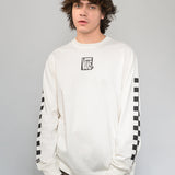 Polera M/L Hombre Mte Teamteam Blanco Vans