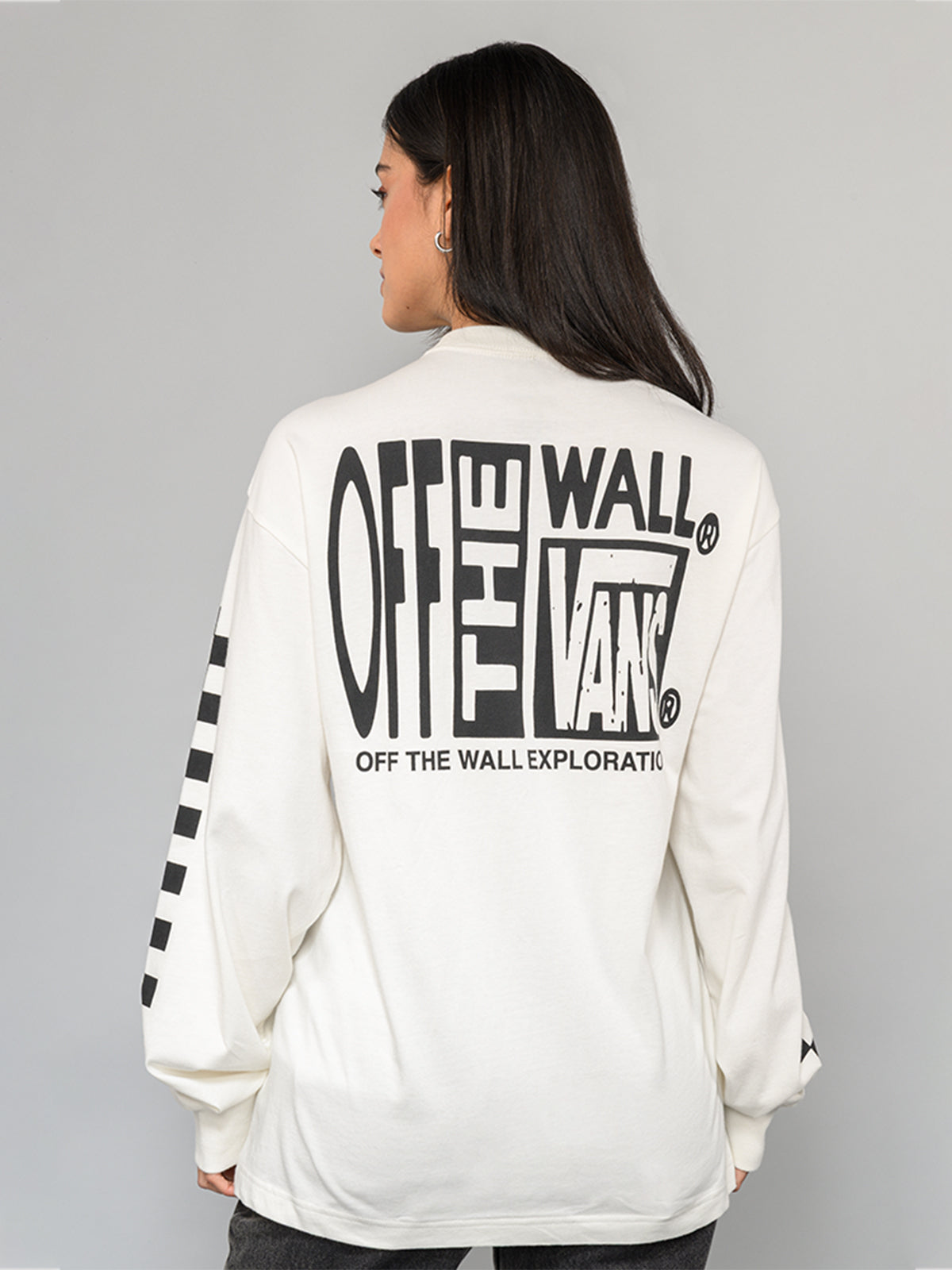 Polera M/L Hombre Mte Teamteam Blanco Vans