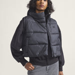 Chaqueta Mujer Mte Hillgate Cropped Negro Vans