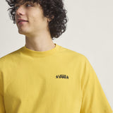Polera M/C Hombre Skate Atiba Haze Hug Amarillo Vans