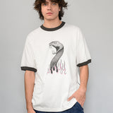 Polera M/C Hombre Skate Mike G Snake Blanco Vans
