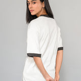 Polera M/C Hombre Skate Mike G Snake Blanco Vans