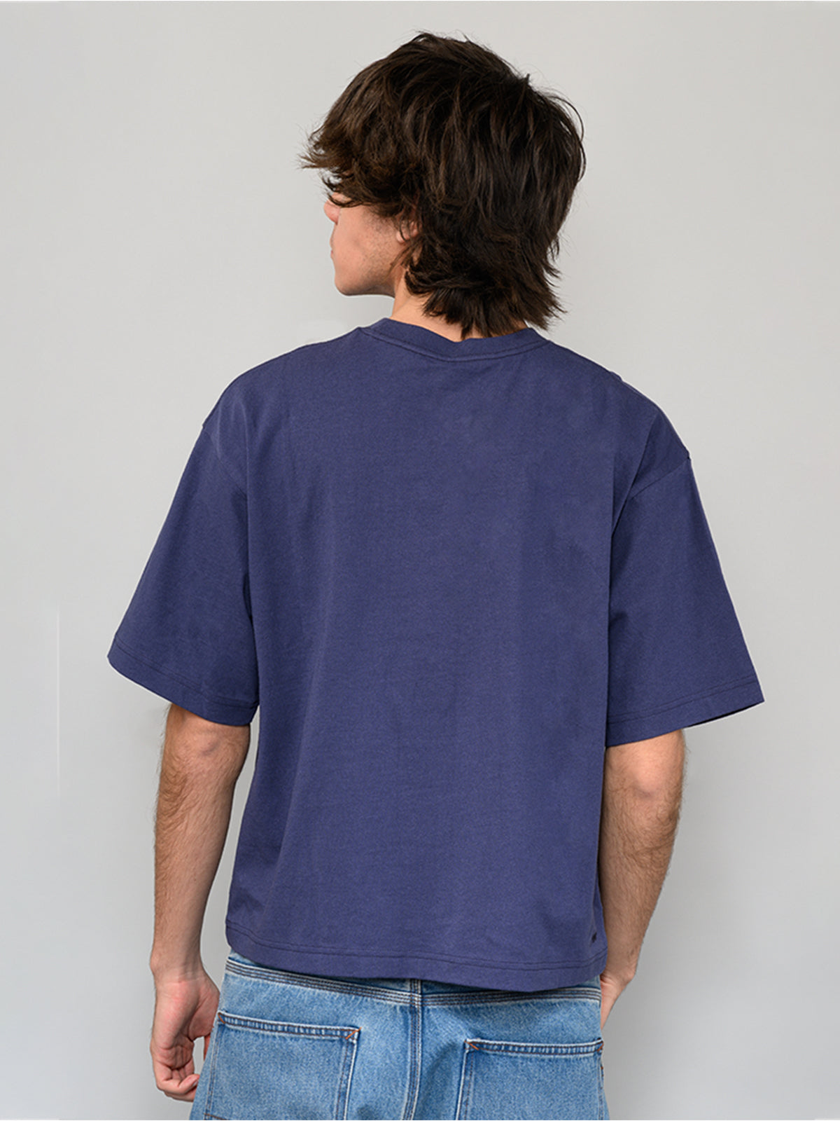 Polera M/C Hombre Skate Blurred Camo Azul Vans