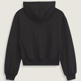 Poleron Niña Shining Zip Negro Vans