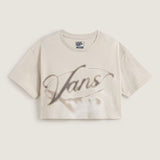 Polera M/C Mujer Afterburn Relaxed Gris Vans