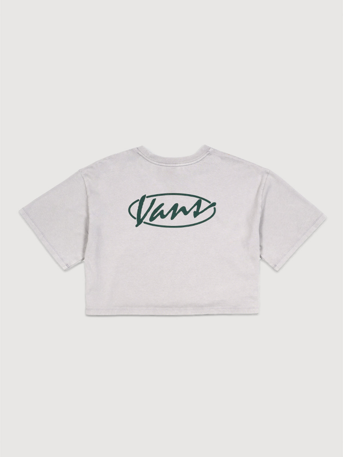 Polera M/C Mujer Era Script Relaxed Gris Vans