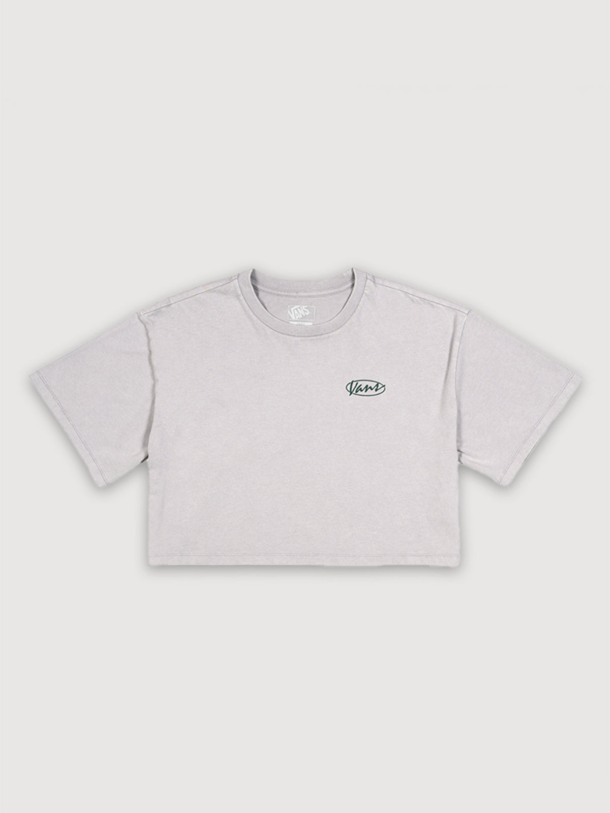 Polera M/C Mujer Era Script Relaxed Gris Vans