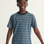 Polera M/C Nino Cameron Stripe Knit Negro Vans