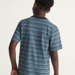 Polera M/C Nino Cameron Stripe Knit Negro Vans