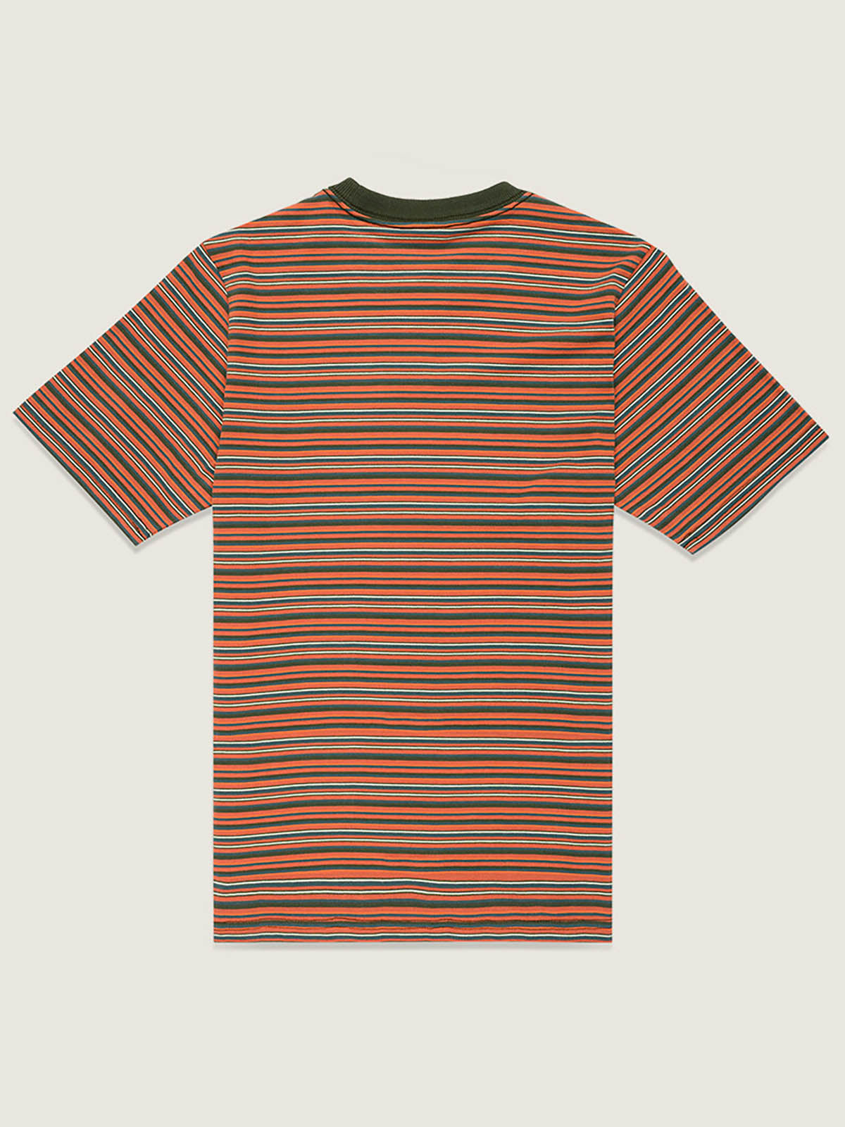 Polera M/C Nino Cameron Stripe Knit Naranjo Vans