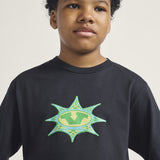 Polera M/C Niño Star Checker Negro Vans