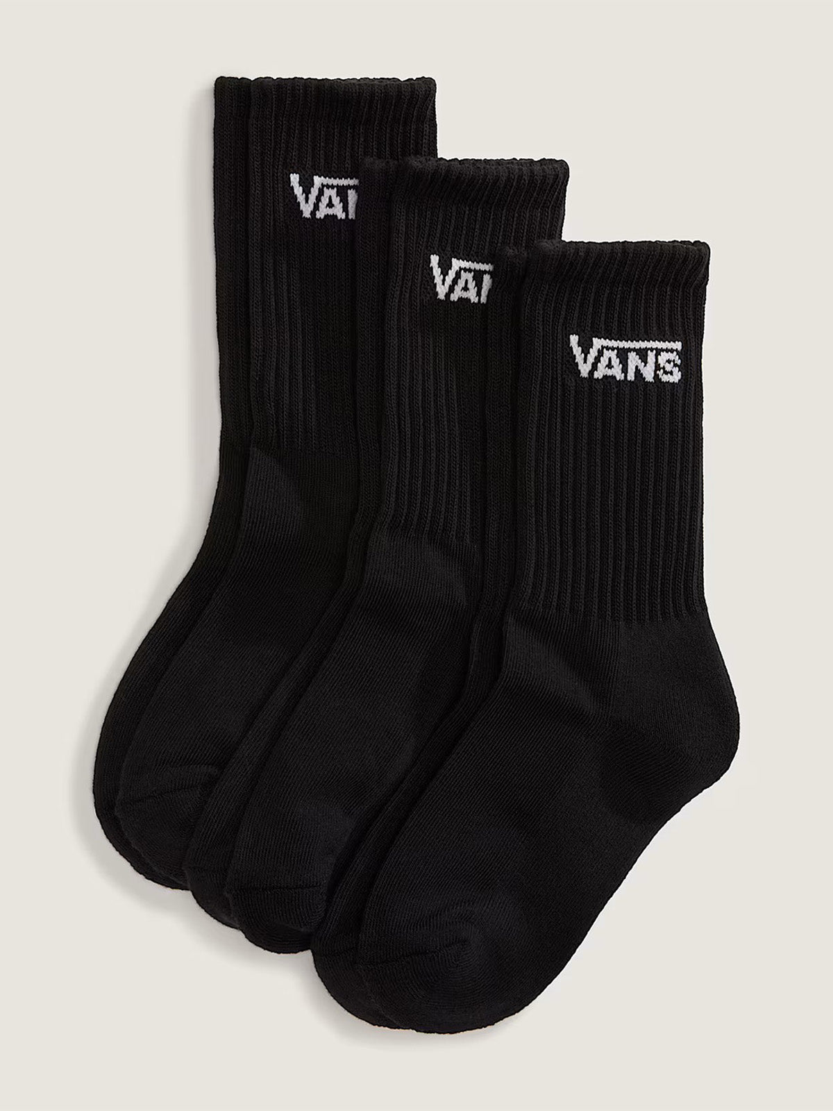 Calcetín Niño Classic Crew Negro Vans